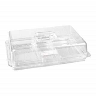 Гастроемкость для выкладки пластиковая с крышкой, поликарбонат, P.L. Proff Cuisine