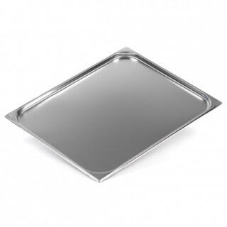 га30 Гастроемкость Luxstahl из нержавеющей стали GN 2/1 654х530х20 мм