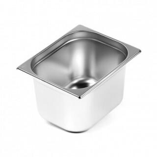 га12 Гастроемкость Luxstahl из нержавеющей стали GN 1/2 327х265х200 мм